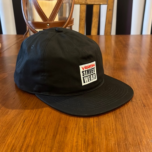 Vision Street Wear VSW Snap Back Hat Ball Cap Skateboard Skate BMX new Authentic - Picture 4 of 16